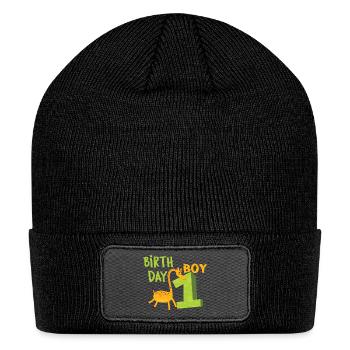 Birthday Boy - Patch Beanie - black - Front