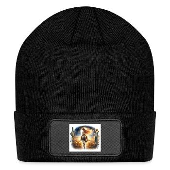 Moonlit Western Dream - Patch Beanie - black - Front