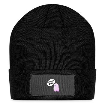 Boo Halloween - Patch Beanie - black - Front