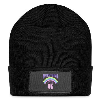 Positive Outlook - Patch Beanie - black - Front