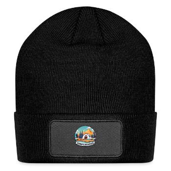 Unplugged, Into The Wild - Patch Beanie - black - Front