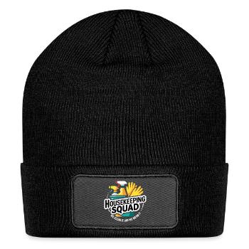 Housekeeping Squad: Clean It Like We Mean It - Patch Beanie - black - Front