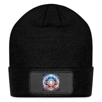 AzureRedVortex - Patch Beanie - black - Front