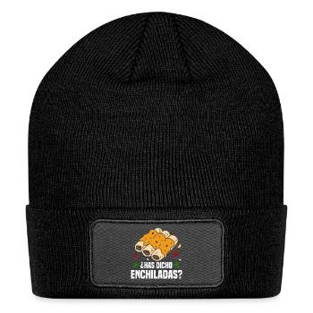  Enchilada Mexican Cuisine Mexicano Costume - Patch Beanie - black - Front