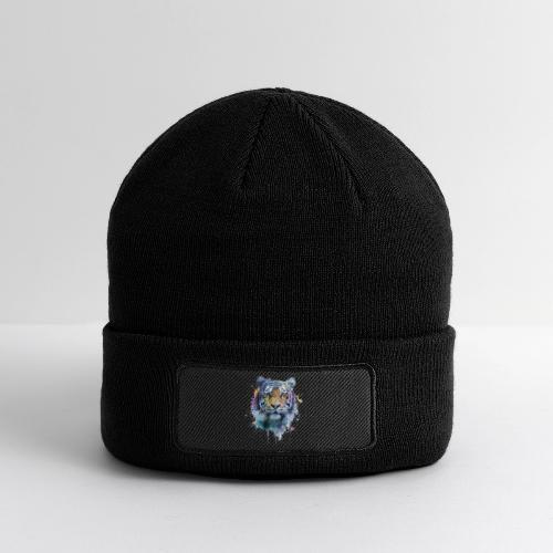 Splash-Art Tiger Face - Patch Beanie