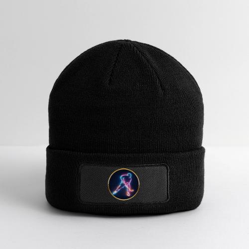 Golden Neon Hockey - Patch Beanie