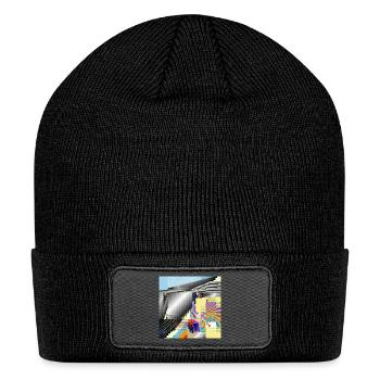 Glitch Prism Mosaic - Optie Scope by Kalkov - Patch Beanie - black - Front