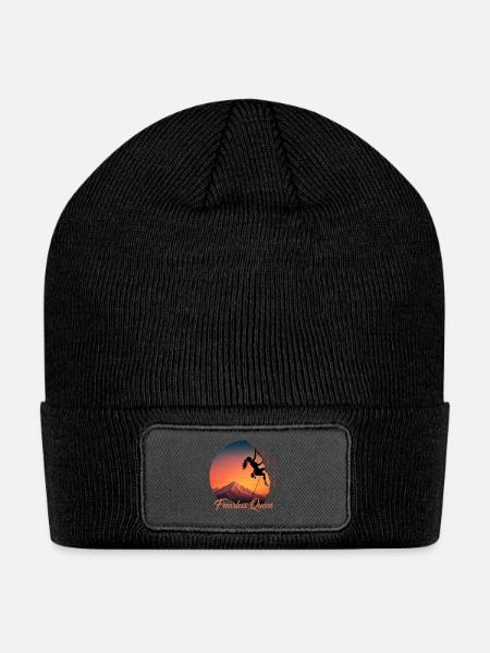 Fearless Queen Sunset Climber - Patch Beanie - black