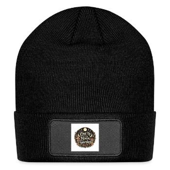Lost In The Moon Garden - Patch Beanie - black - Front