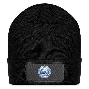 Amster-Dam, This Place Is Cool - Patch Beanie - black - Front