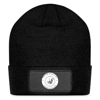 Eggs_Are_Fragile_Life - Patch Beanie - black - Front