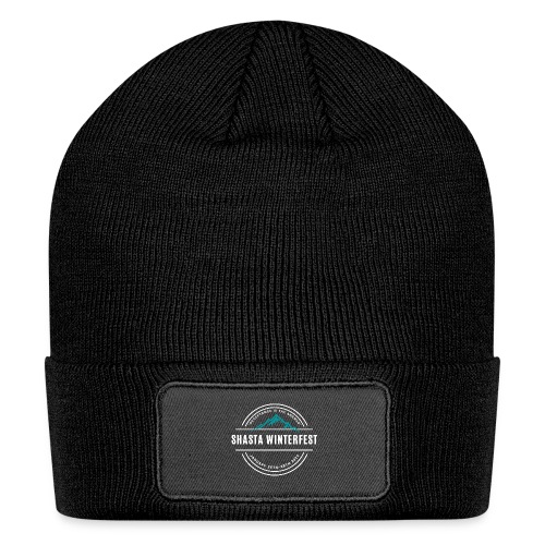 2024 logo white lettering - Patch Beanie