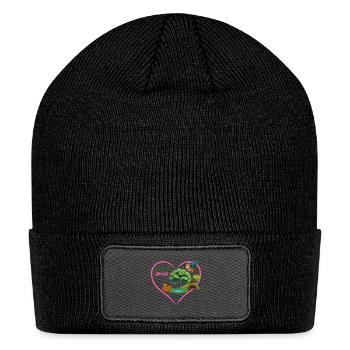 Nature lover - Patch Beanie - black - Front