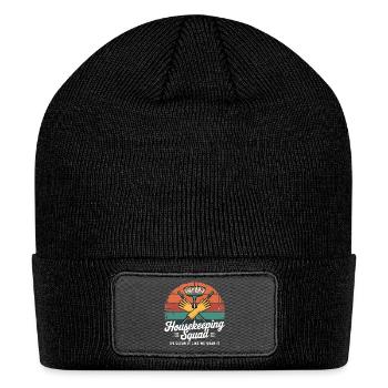 Housekeeping Squad: Clean It Like We Mean It - Patch Beanie - black - Front