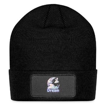 Dream  - Patch Beanie - black - Front