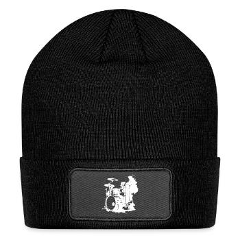 Drum Kit - Patch Beanie - black - Front