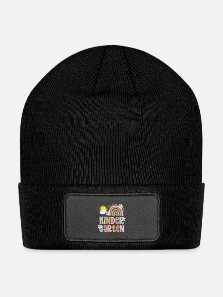 Kindergarten - Patch Beanie - black
