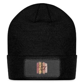 X ray Tech patten - Patch Beanie - black - Front