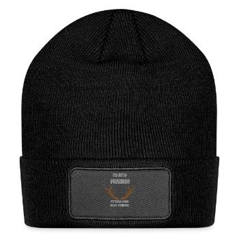 I m Into fitness - Patch Beanie - black - Front