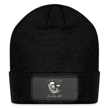 I can t adult now,I'm Gaming - Patch Beanie - black - Front