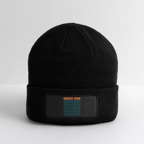 Say Hello in Binary code - Patch Beanie
