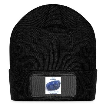 Blue Sapphire - Patch Beanie - black - Front
