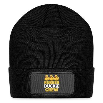 Rubber Duckie Crew - Patch Beanie - black - Front