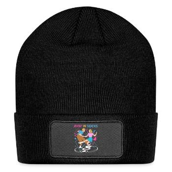 Dance Party 50s Sock Hop - Patch Beanie - black - Front
