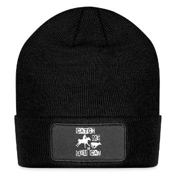 Catch me - Cutting - Patch Beanie - black - Front