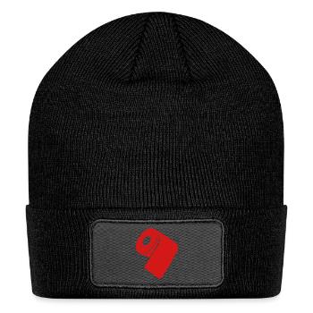 Roll of toilet paper Icon 1c - Patch Beanie - black - Front
