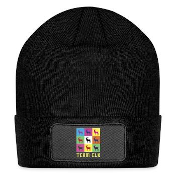 Team Elk - Patch Beanie - black - Front