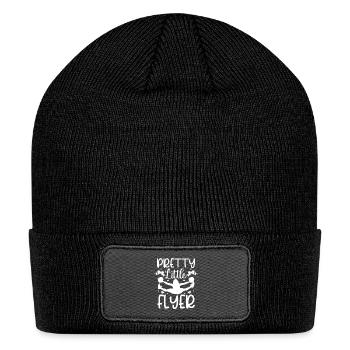 Pretty little flyer - Patch Beanie - black - Front