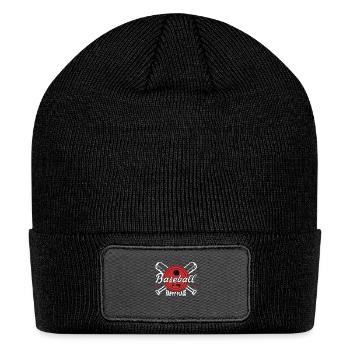 Baseball transeprent - Patch Beanie - black - Front