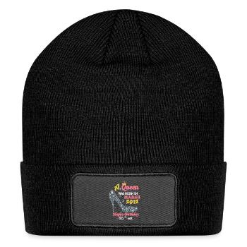 A Queen Was Born In March 2012 Happy Birthday To M - Patch Beanie - black - Front