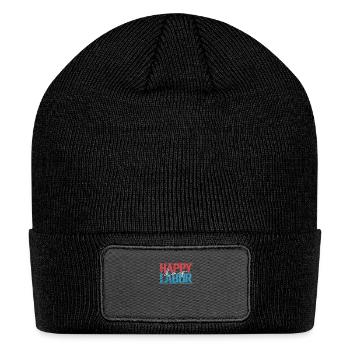 Happy Labor Day hard workers - Patch Beanie - black - Front