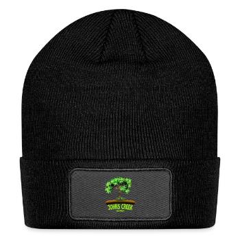 Johns Creek Georgia - Patch Beanie - black - Front