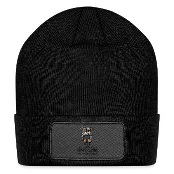 Skull I like murder shows comfy clothes and maybe - Patch Beanie - black - Front