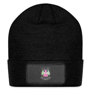 Nutcracker Christmas Toy Soldier Team Nutcracker - Patch Beanie - black - Front