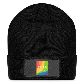 IT'S QUEER O'CLOCK - Patch Beanie - black - Front