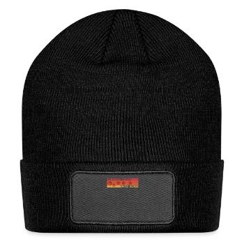 Numismatics Coin Collector Passion - Patch Beanie - black - Front