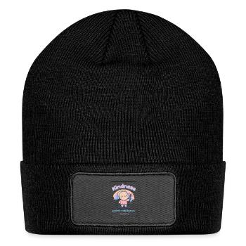 Cute Kawaii Spread Positivity With Every Sip mug - Patch Beanie - black - Front