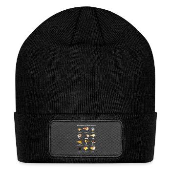 Bird Drones Of North America T-Shirt – Aerial Tech - Patch Beanie - black - Front