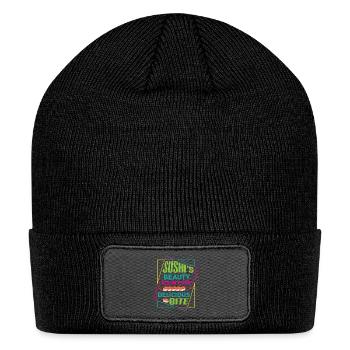 Sushi Japan Eat Sushimeal Meal - Patch Beanie - black - Front