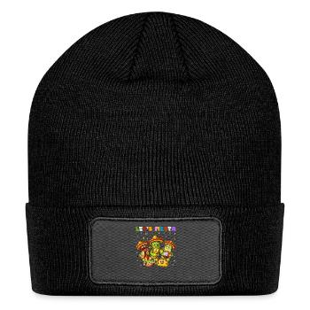 Mexican Let's Fiesta - Patch Beanie - black - Front