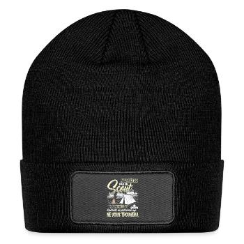 Don't bother a Scout, he knows places - Patch Beanie - black - Front