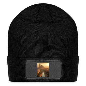 Prints for all - Patch Beanie - black - Front