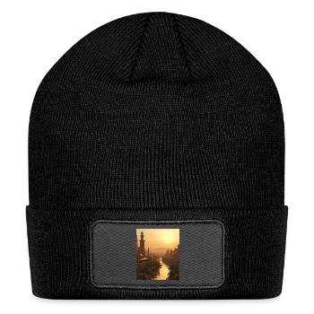 Prints for all - Patch Beanie - black - Front