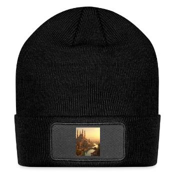 Prints for all - Patch Beanie - black - Front