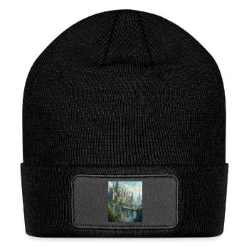 Prints for all - Patch Beanie - black - Front