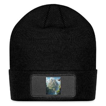 Prints for all - Patch Beanie - black - Front